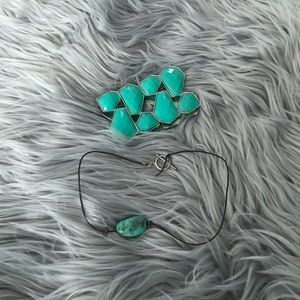 Turquoise duo